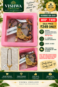 Gold-Plated Nallapusalu Mangalsutra – Daily Wear VIVMMS1BA